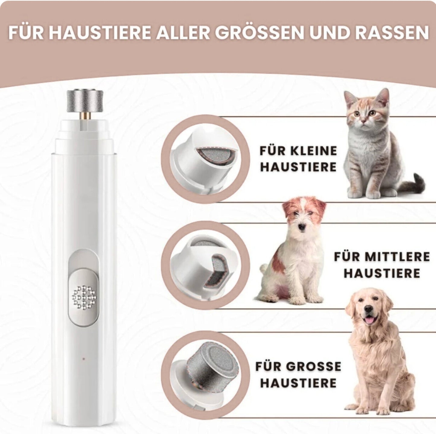 PawPerfect 🐾 - Krallenschleifer für Hunde & Katzen