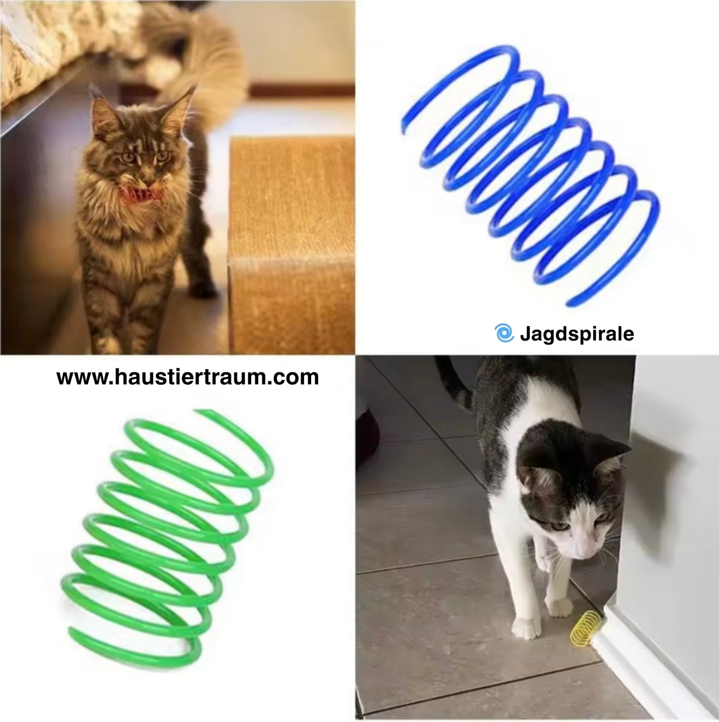 Jagdspirale 🌀 - Das interaktive Katzenspielzeug für stundenlangen Spielspaß