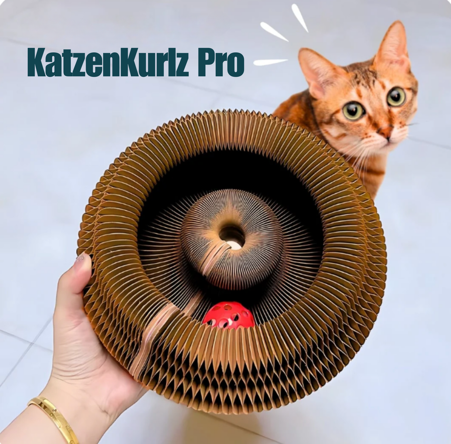 Katzenkurlz Pro - Interaktives Katzenspielzeug