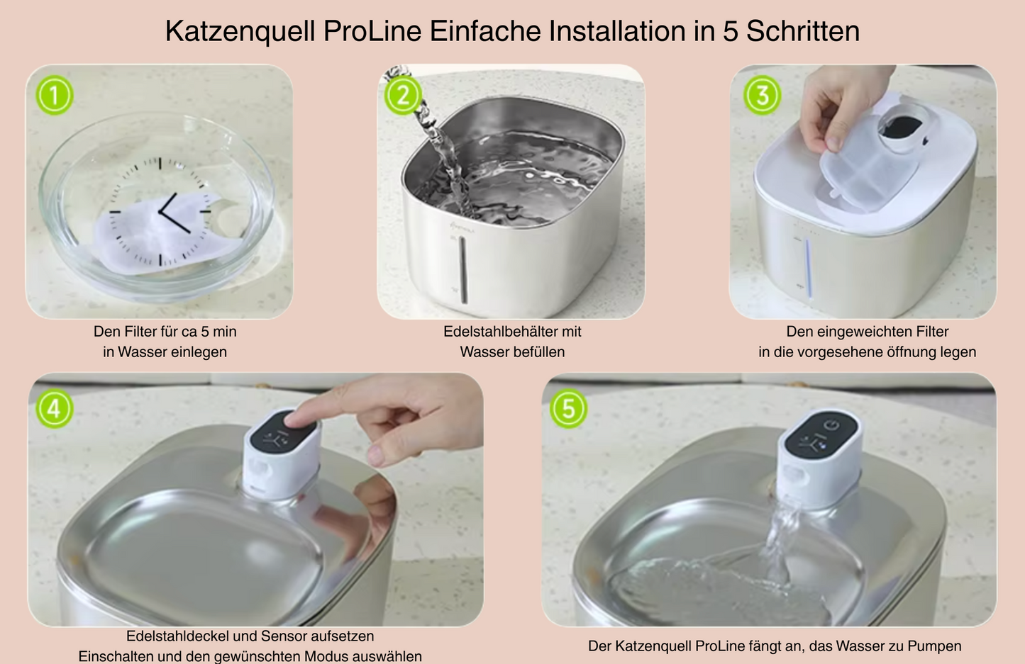 Katzenquell ProLine - Der intelligente Luxusbrunnen