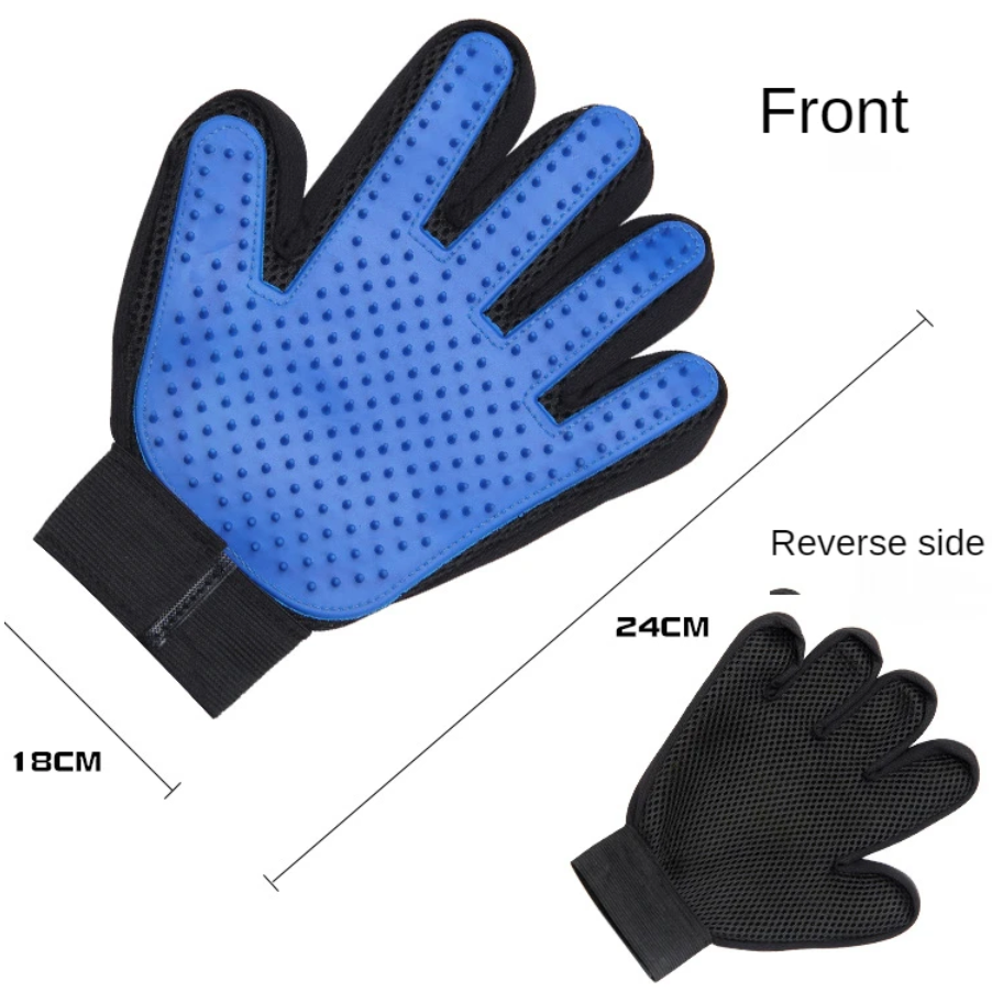Fellpflegehandschuhe im Paar
