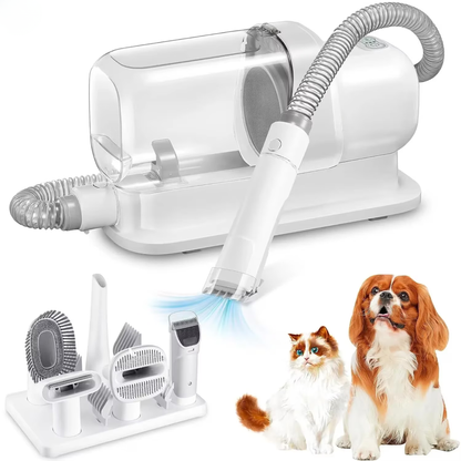 FellClean Pro - Staubsauger & Tierpflegeset für Hunde und Katzen