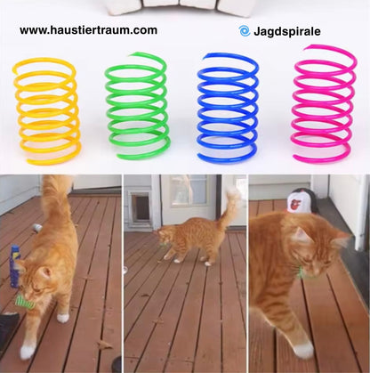 Jagdspirale 🌀 - Das interaktive Katzenspielzeug für stundenlangen Spielspaß