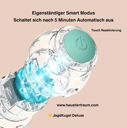 JagdKugel Deluxe 🐱 - Der smarte Spielball für deine Katze