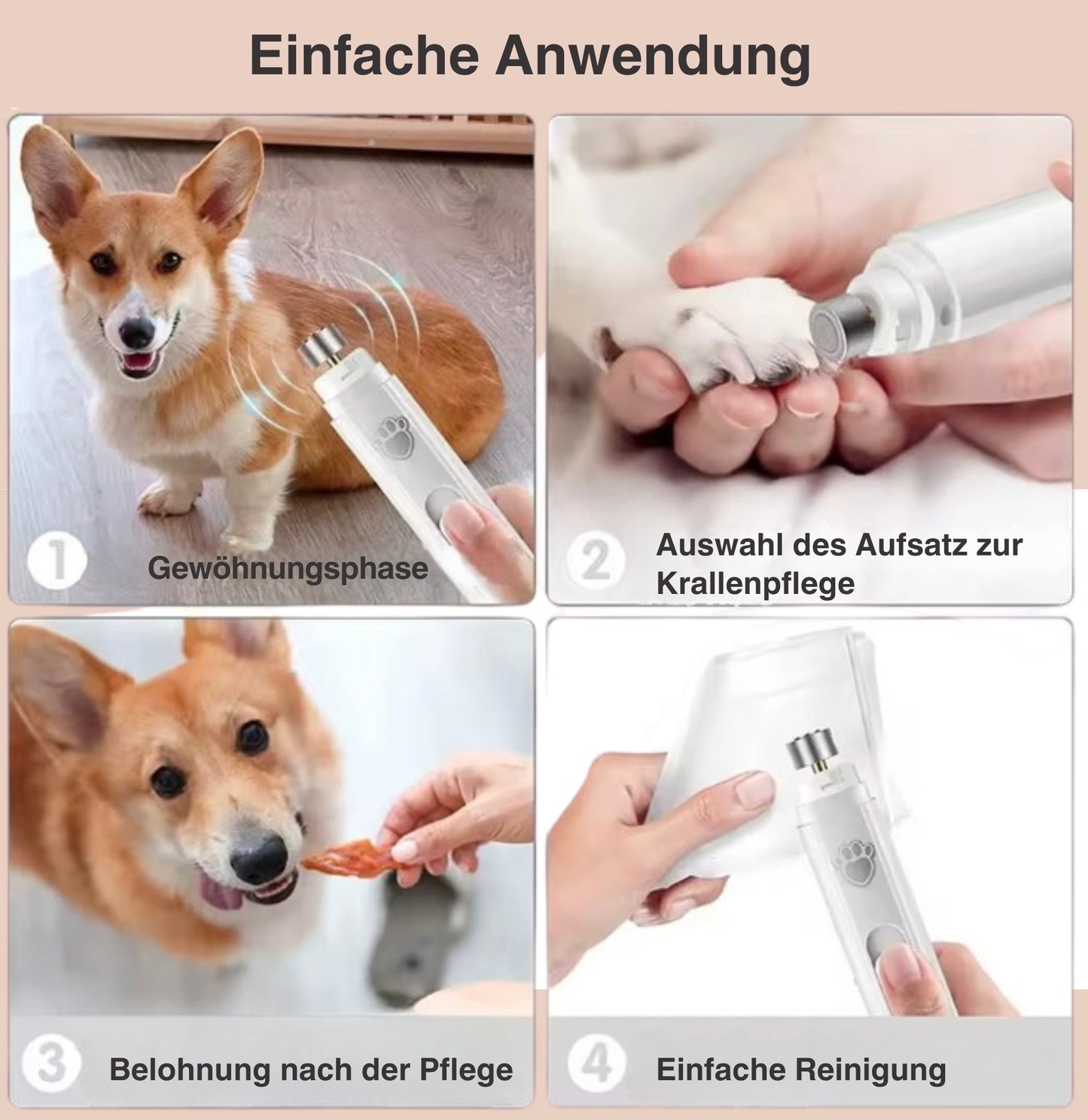 PawPerfect 🐾 - Krallenschleifer für Hunde & Katzen