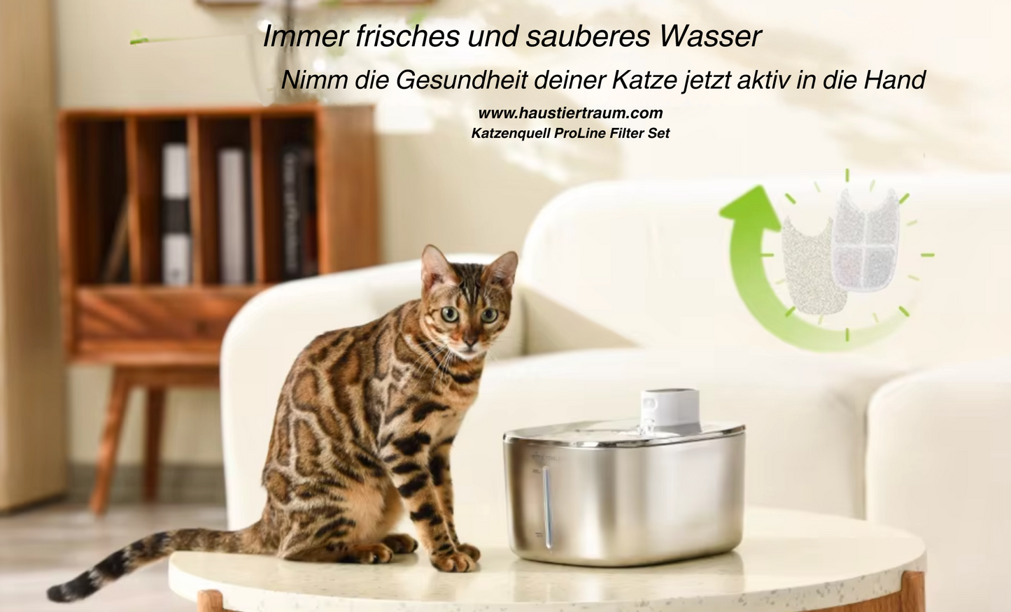Ersatzfilter-Set für Katzenquell ProLine