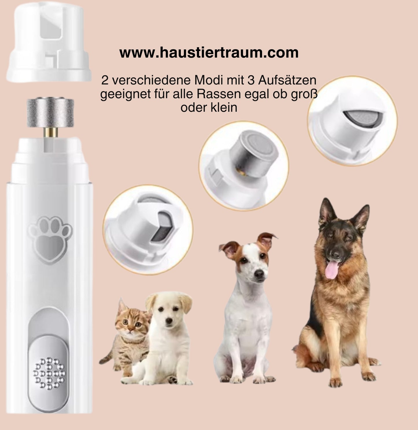 PawPerfect 🐾 - Krallenschleifer für Hunde & Katzen